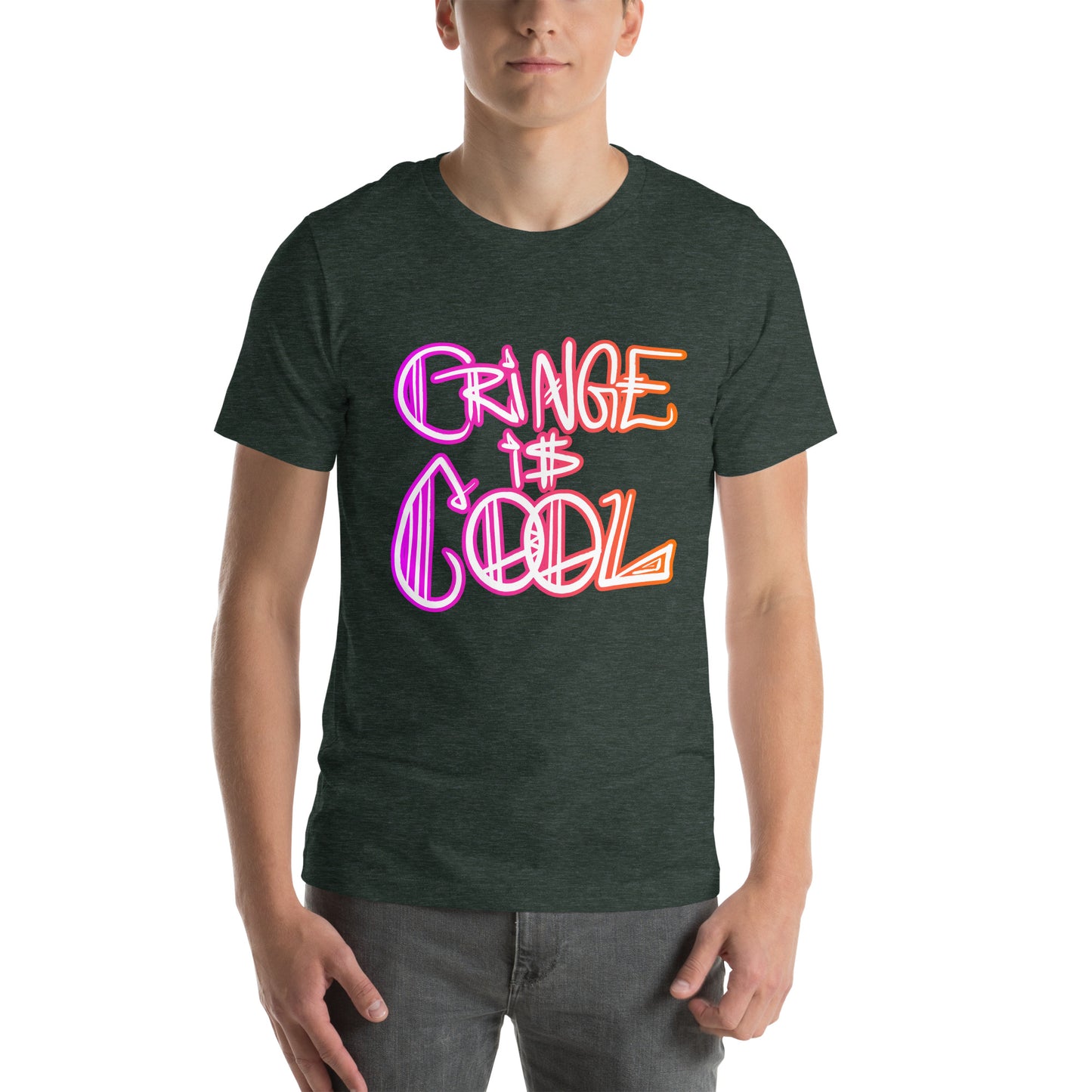 Cringe is Cool Tee [100% Ringspun Cotton, XS-5XL, Multiple Colors] [Free Shipping] The Butters Apparel X BYGKYD