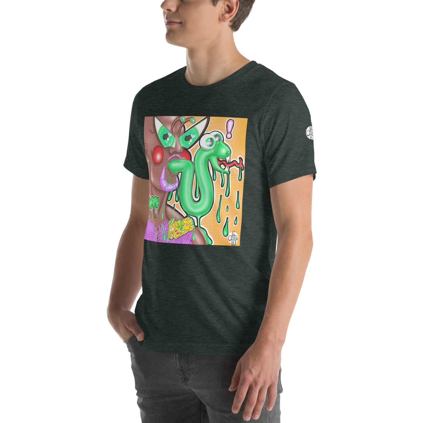 Xeno-Hunk Tee [100% Ringspun Cotton, XS-5XL, Multiple Colors] [Free Shipping] The Butters Apparel X BYGKYD