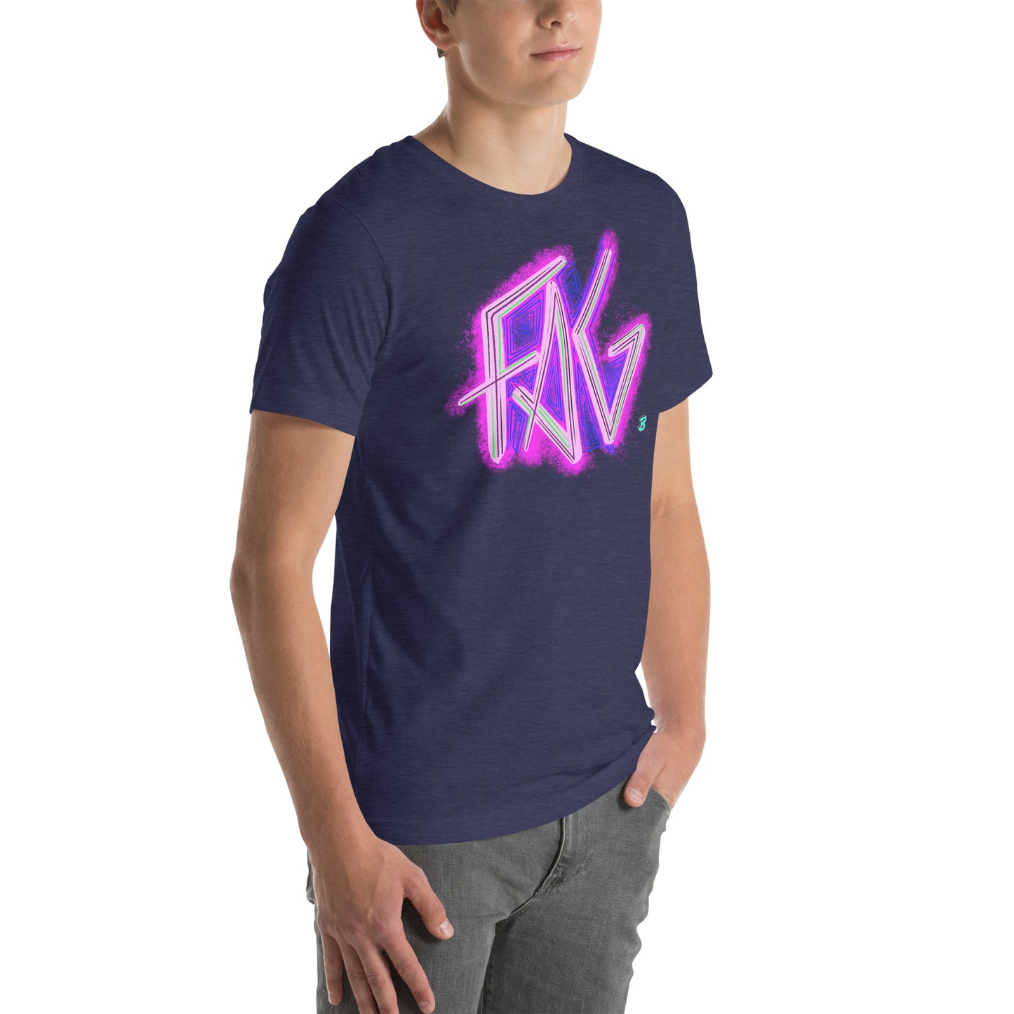 Fag Pride Unisex Tee  [100% Ringspun Cotton, XS-5X, Multiple Colors]