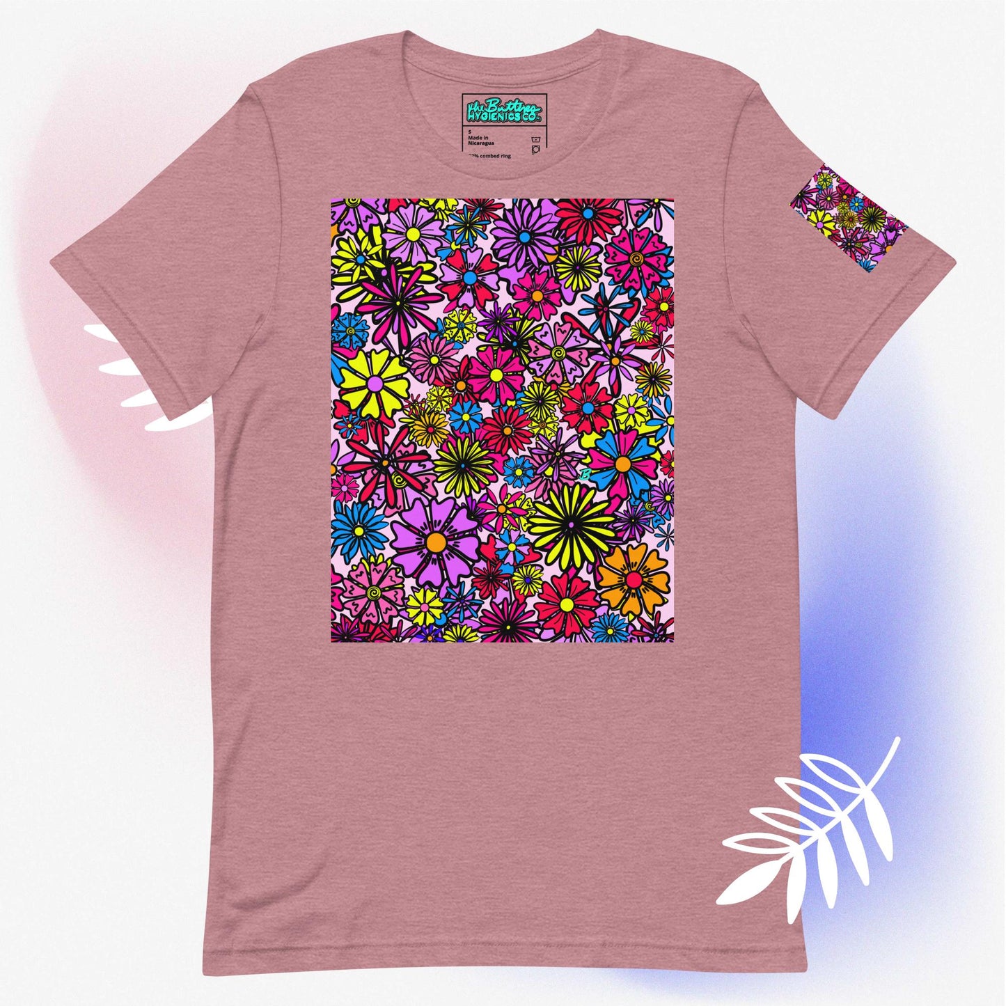 Forbidden Flower Premium Tee [100% Ringspun Cotton, XS-5X, Multiple Colors]