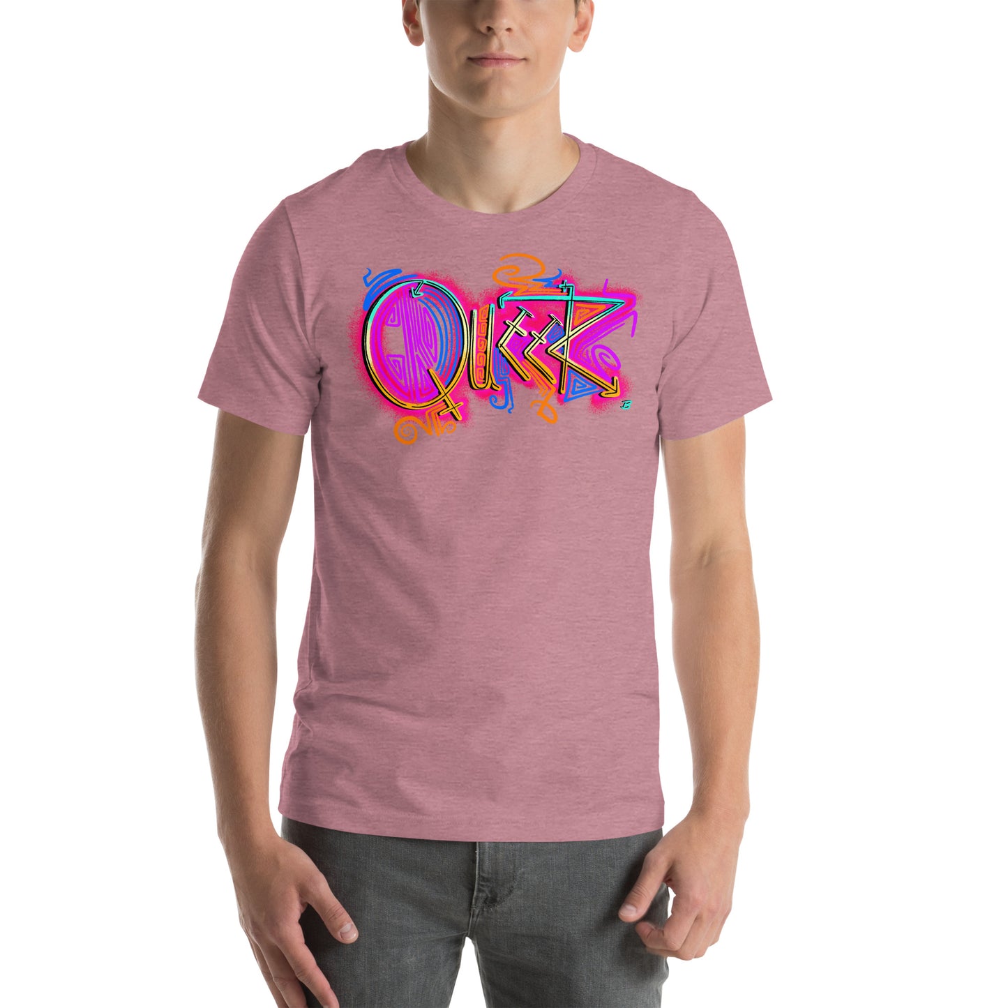 Queer Pride Unisex Tee [100% Ringspun Cotton, XS-5X, Multiple Colors] [Free Shipping]