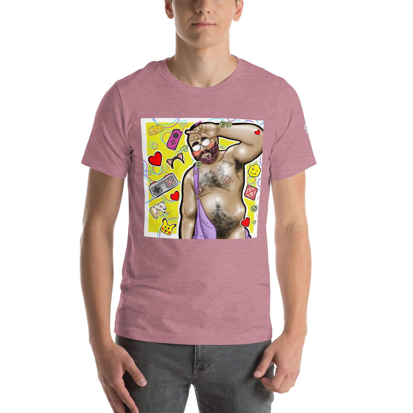 Himbo Hottie Tee [100% Ringspun Cotton, XS-5XL, Multiple Colors] [Free Shipping] The Butters Apparel X BYGKYD