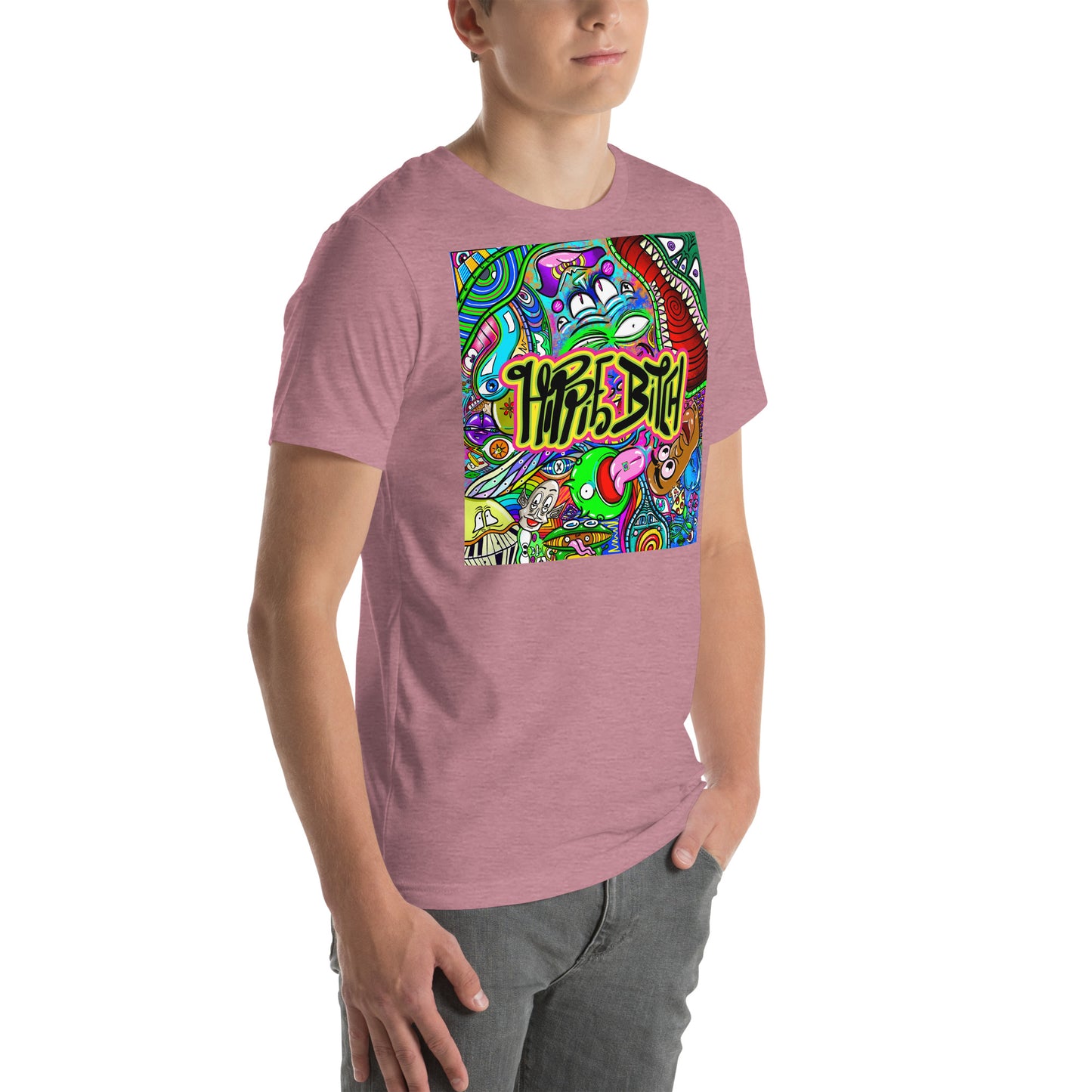 Hippie Bitch Deluxe  [100% Ringspun Cotton, XS-5X, Multiple Colors] [FREE SHIPPING]