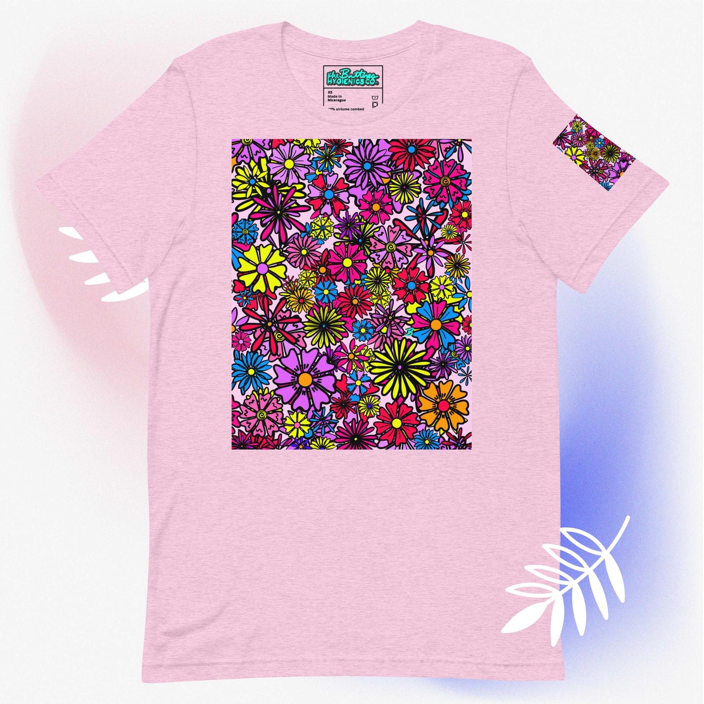 Forbidden Flower Premium Tee [100% Ringspun Cotton, XS-5X, Multiple Colors]