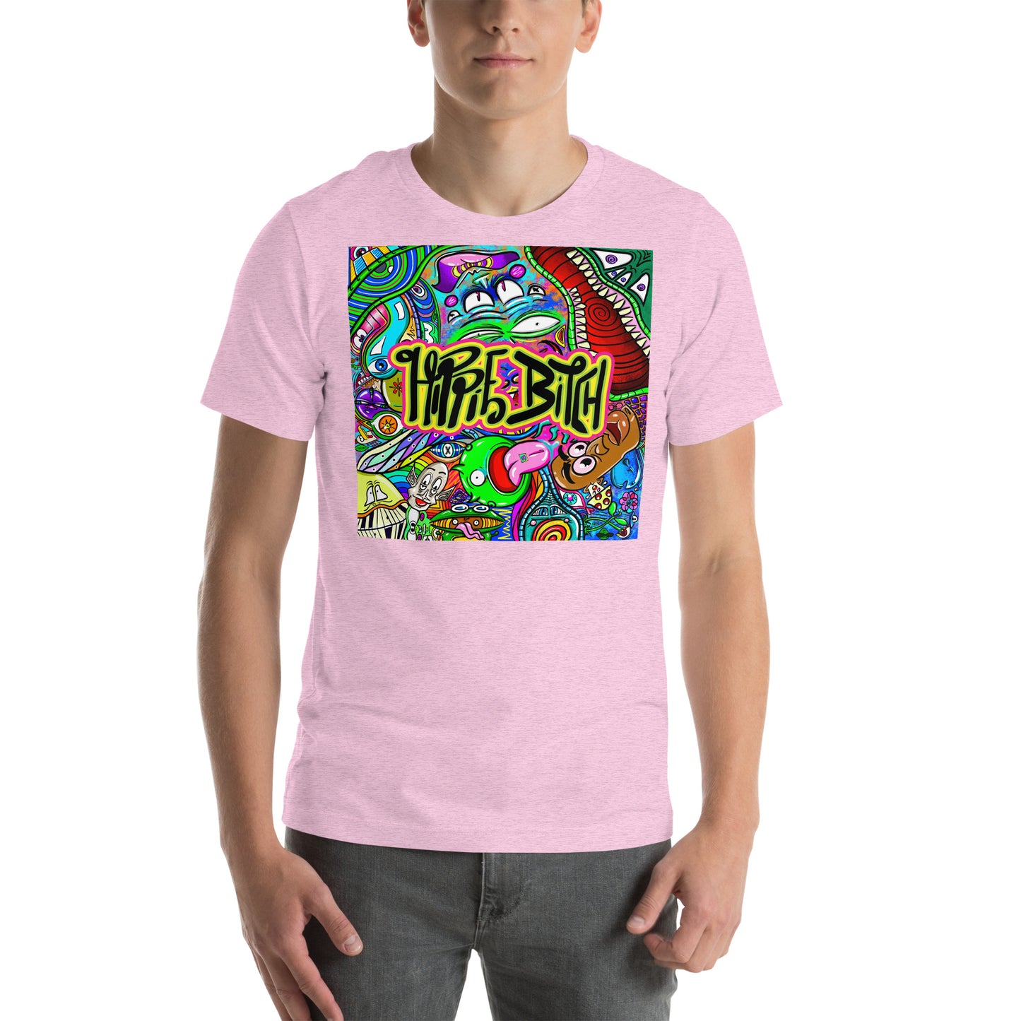 Hippie Bitch Deluxe  [100% Ringspun Cotton, XS-5X, Multiple Colors] [FREE SHIPPING]