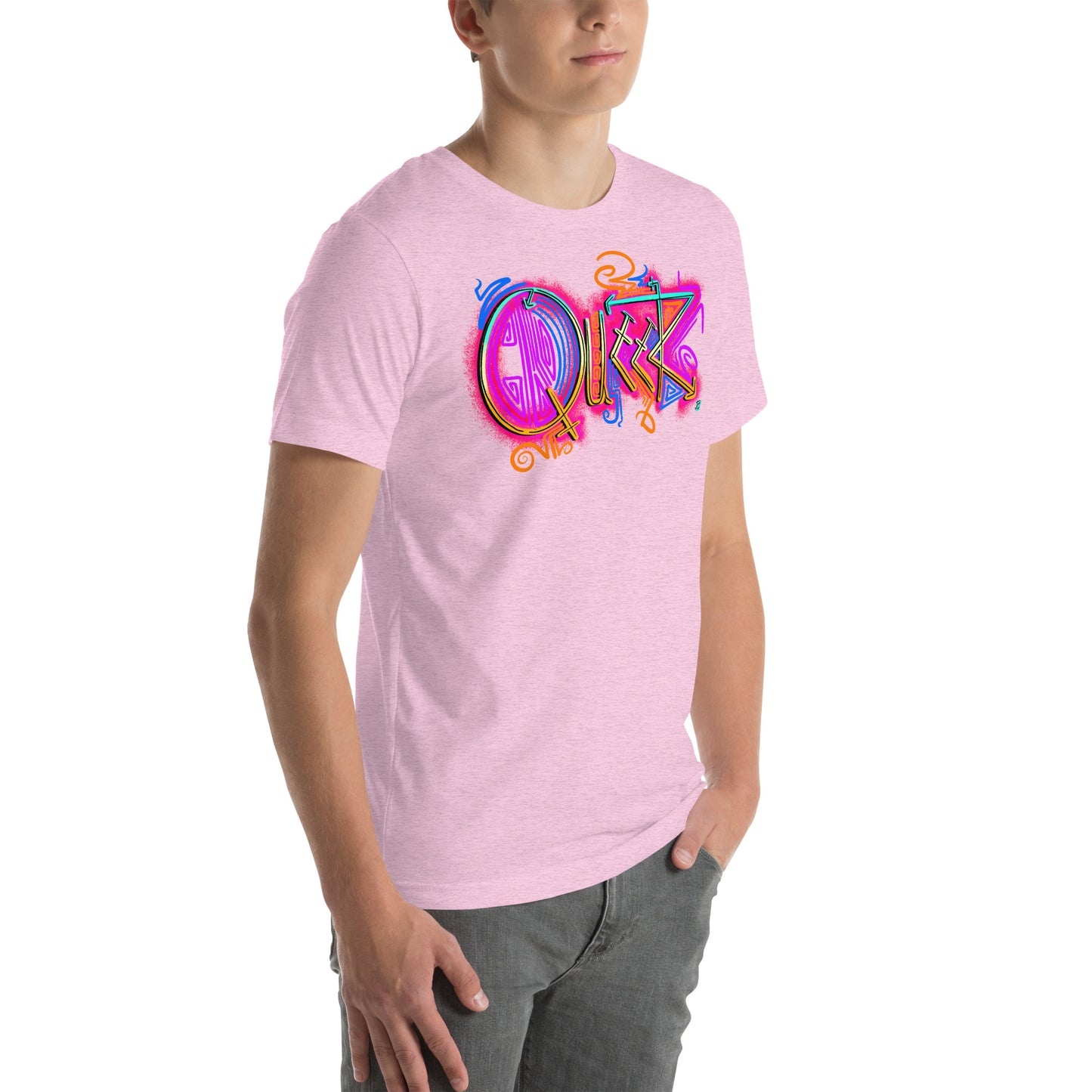 Queer Pride Unisex Tee [100% Ringspun Cotton, XS-5X, Multiple Colors] [Free Shipping]