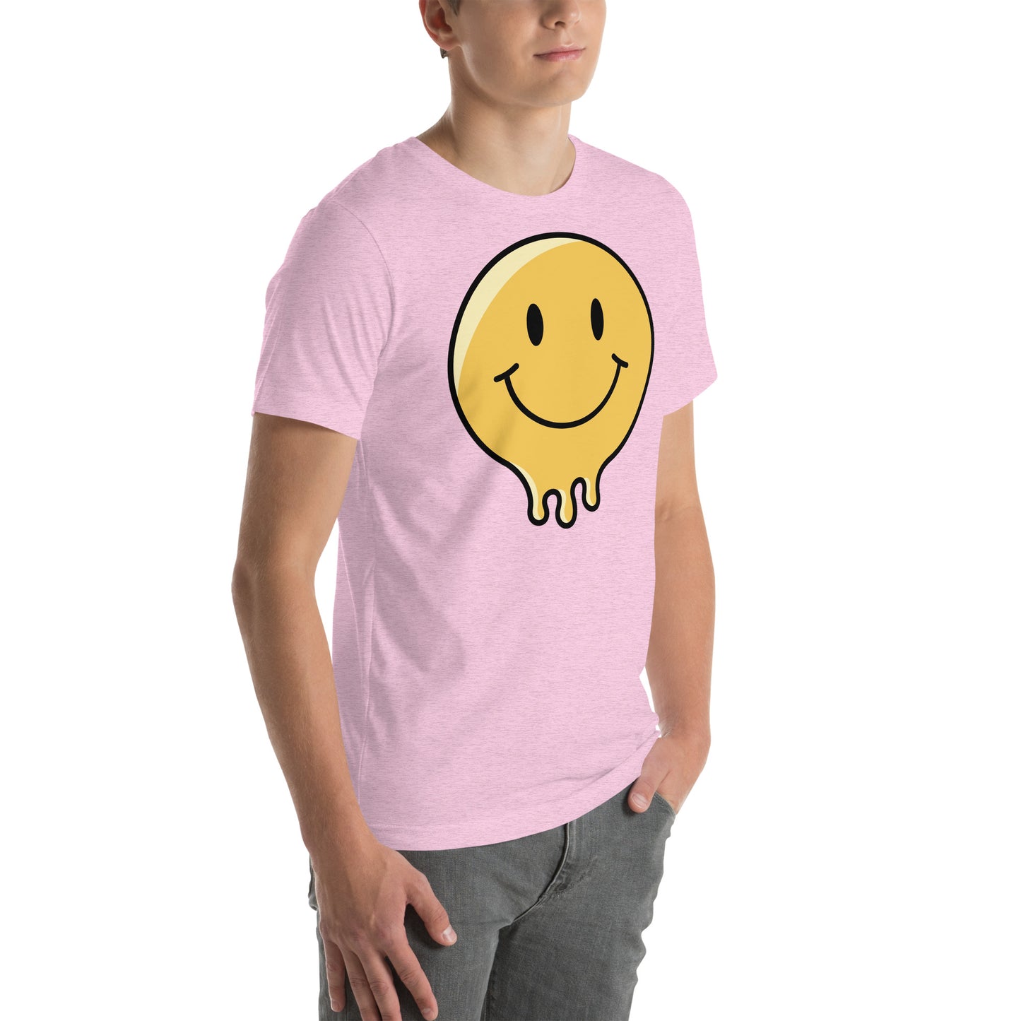 Happy Human Unisex Tee  [100% Ringspun Cotton, XS-5X, Multiple Colors] [Free Shipping]