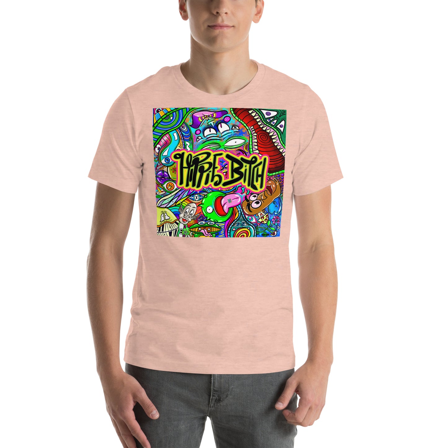 Hippie Bitch Deluxe  [100% Ringspun Cotton, XS-5X, Multiple Colors] [FREE SHIPPING]