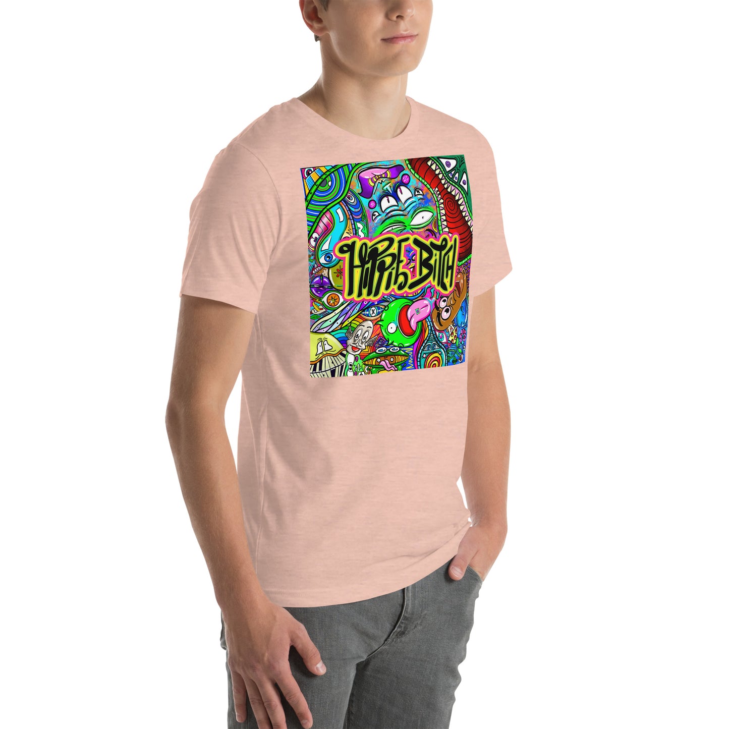 Hippie Bitch Deluxe  [100% Ringspun Cotton, XS-5X, Multiple Colors] [FREE SHIPPING]