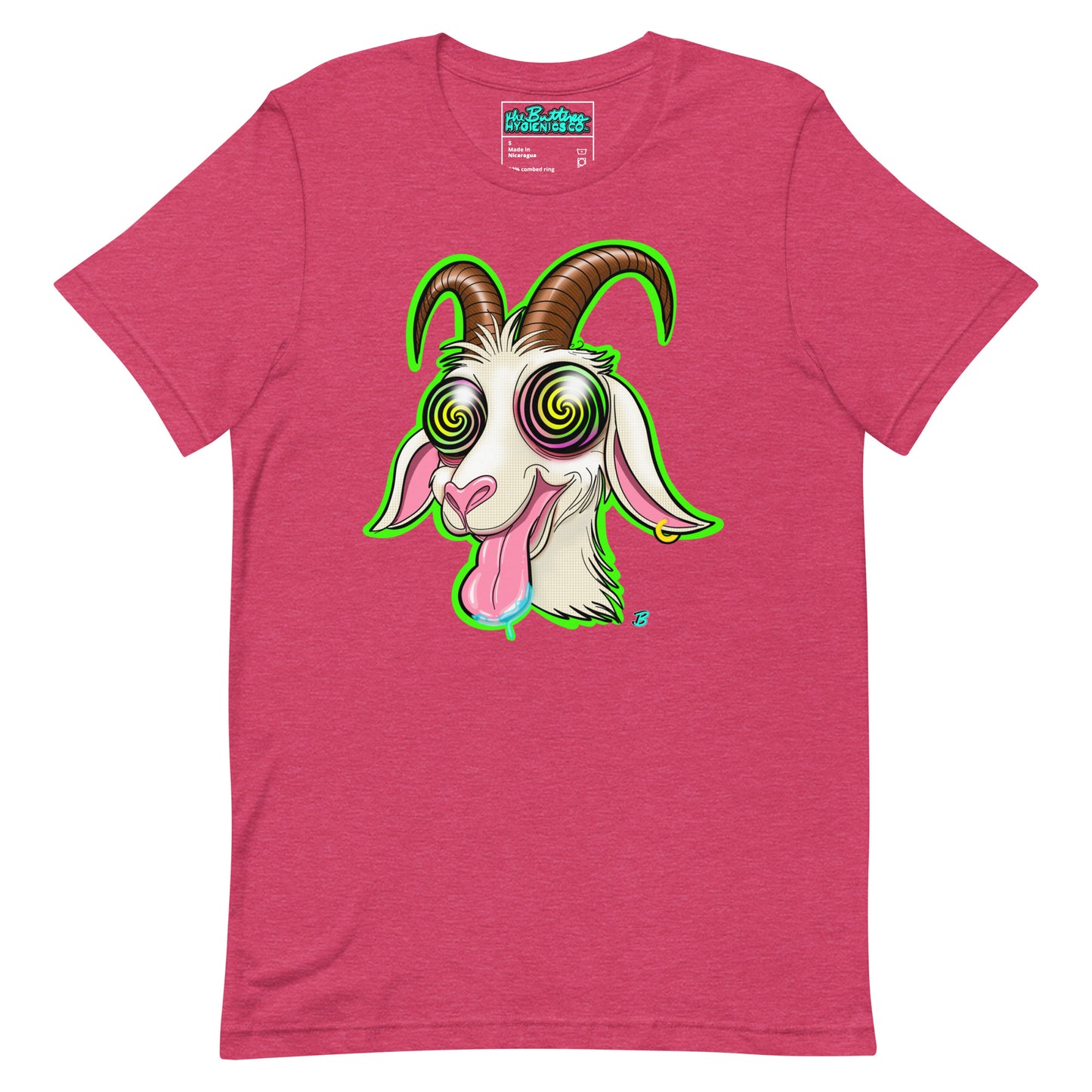 Horny GoatUnisex Tee [100% Ringspun Cotton, XS-5X, Multiple Colors] [FREE SHIPPING]