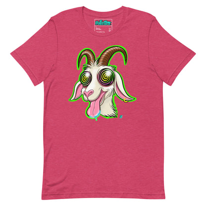 Horny GoatUnisex Tee [100% Ringspun Cotton, XS-5X, Multiple Colors] [FREE SHIPPING]