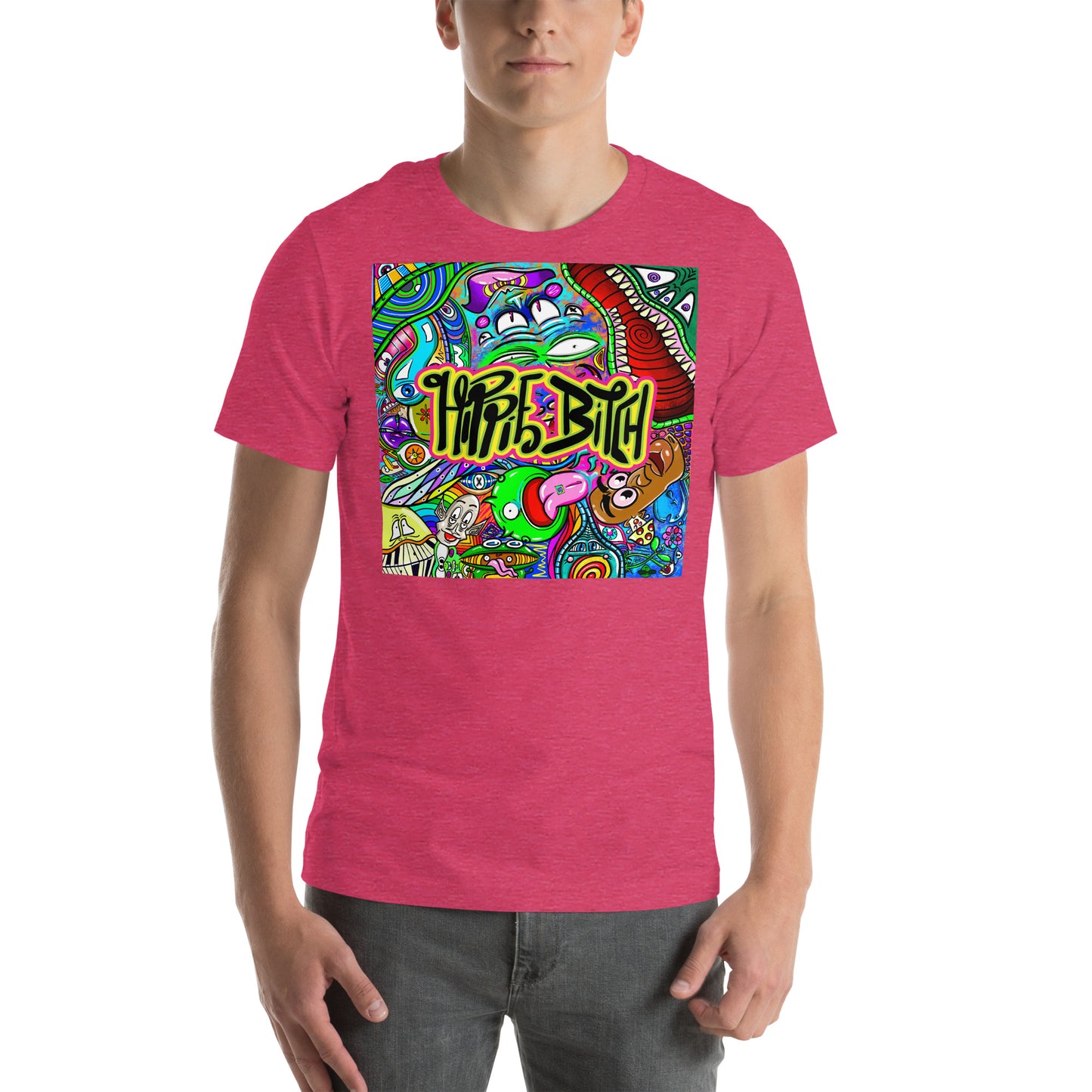 Hippie Bitch Deluxe  [100% Ringspun Cotton, XS-5X, Multiple Colors] [FREE SHIPPING]