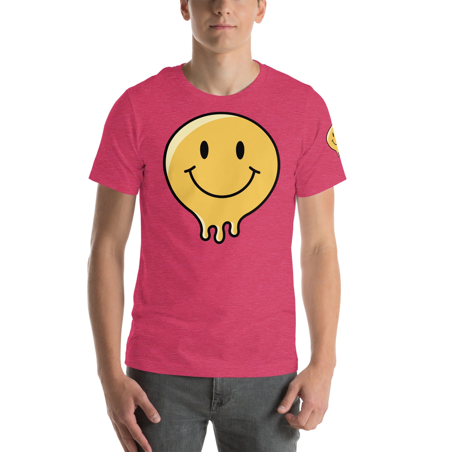 Happy Human Unisex Tee  [100% Ringspun Cotton, XS-5X, Multiple Colors] [Free Shipping]