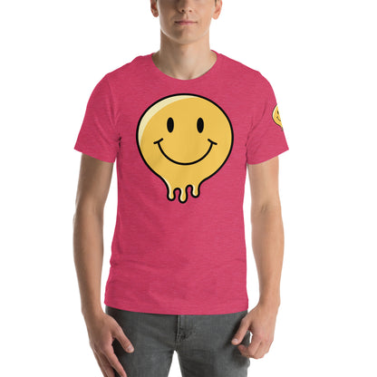 Happy Human Unisex Tee  [100% Ringspun Cotton, XS-5X, Multiple Colors] [Free Shipping]