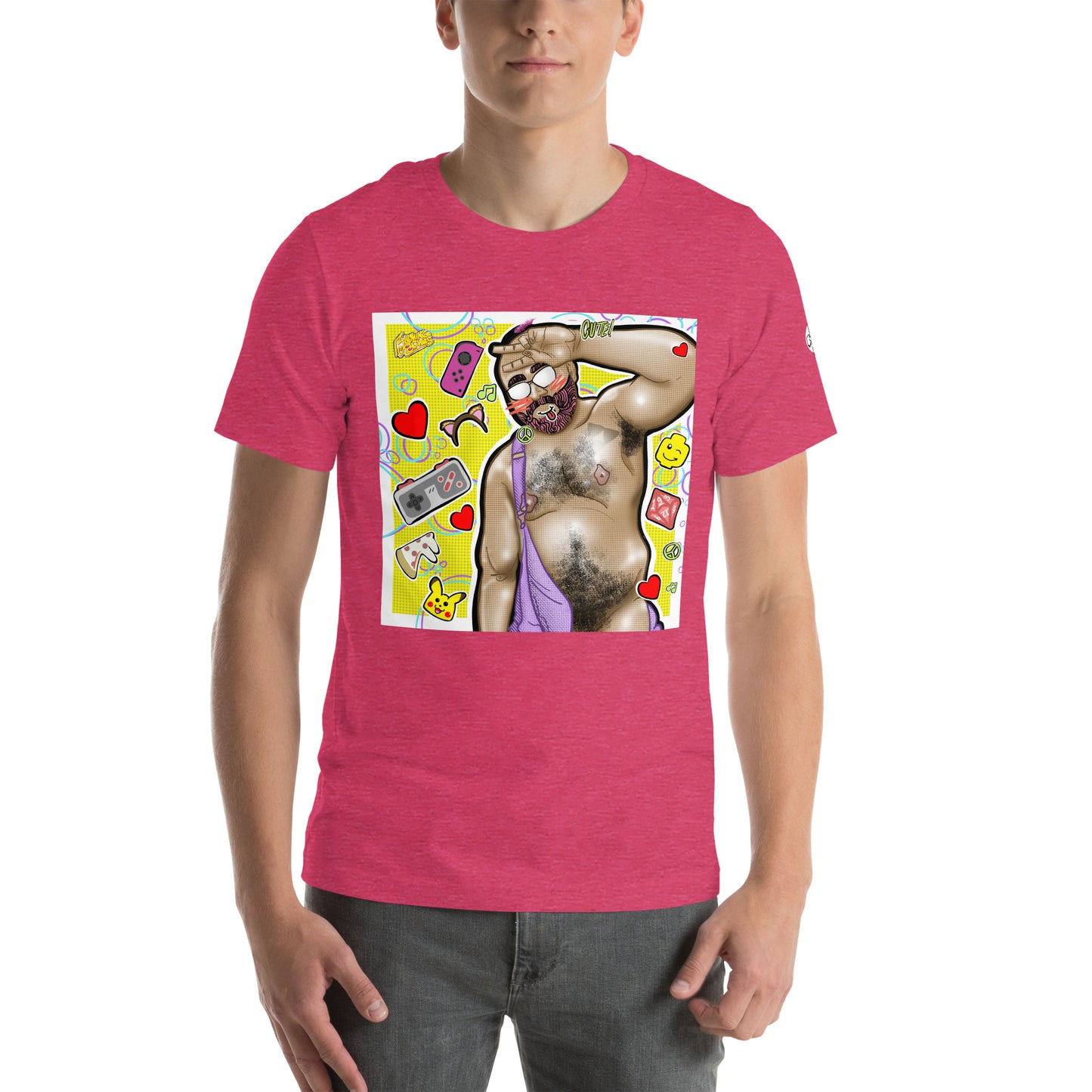 Himbo Hottie Tee [100% Ringspun Cotton, XS-5XL, Multiple Colors] [Free Shipping] The Butters Apparel X BYGKYD