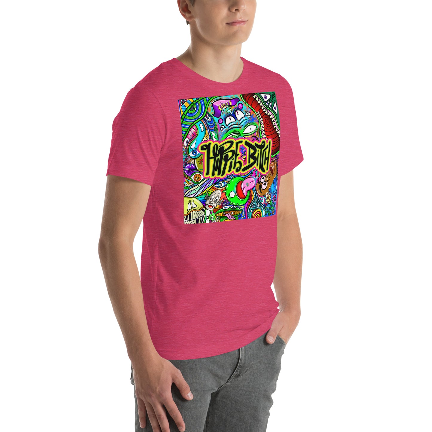 Hippie Bitch Deluxe  [100% Ringspun Cotton, XS-5X, Multiple Colors] [FREE SHIPPING]