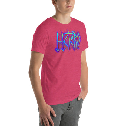 Hetero Pride Unisex Tee  [100% Ringspun Cotton, XS-5X, Multiple Colors]