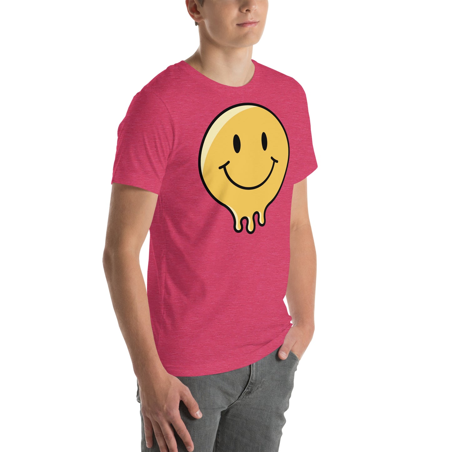 Happy Human Unisex Tee  [100% Ringspun Cotton, XS-5X, Multiple Colors] [Free Shipping]