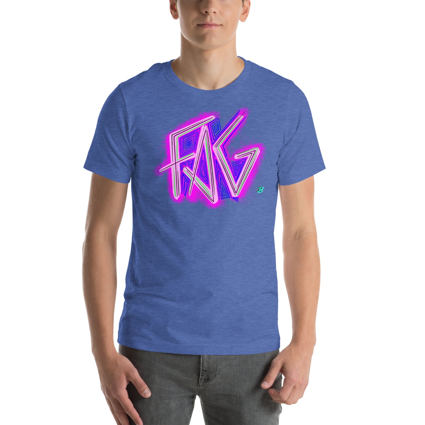 Fag Pride Unisex Tee  [100% Ringspun Cotton, XS-5X, Multiple Colors]