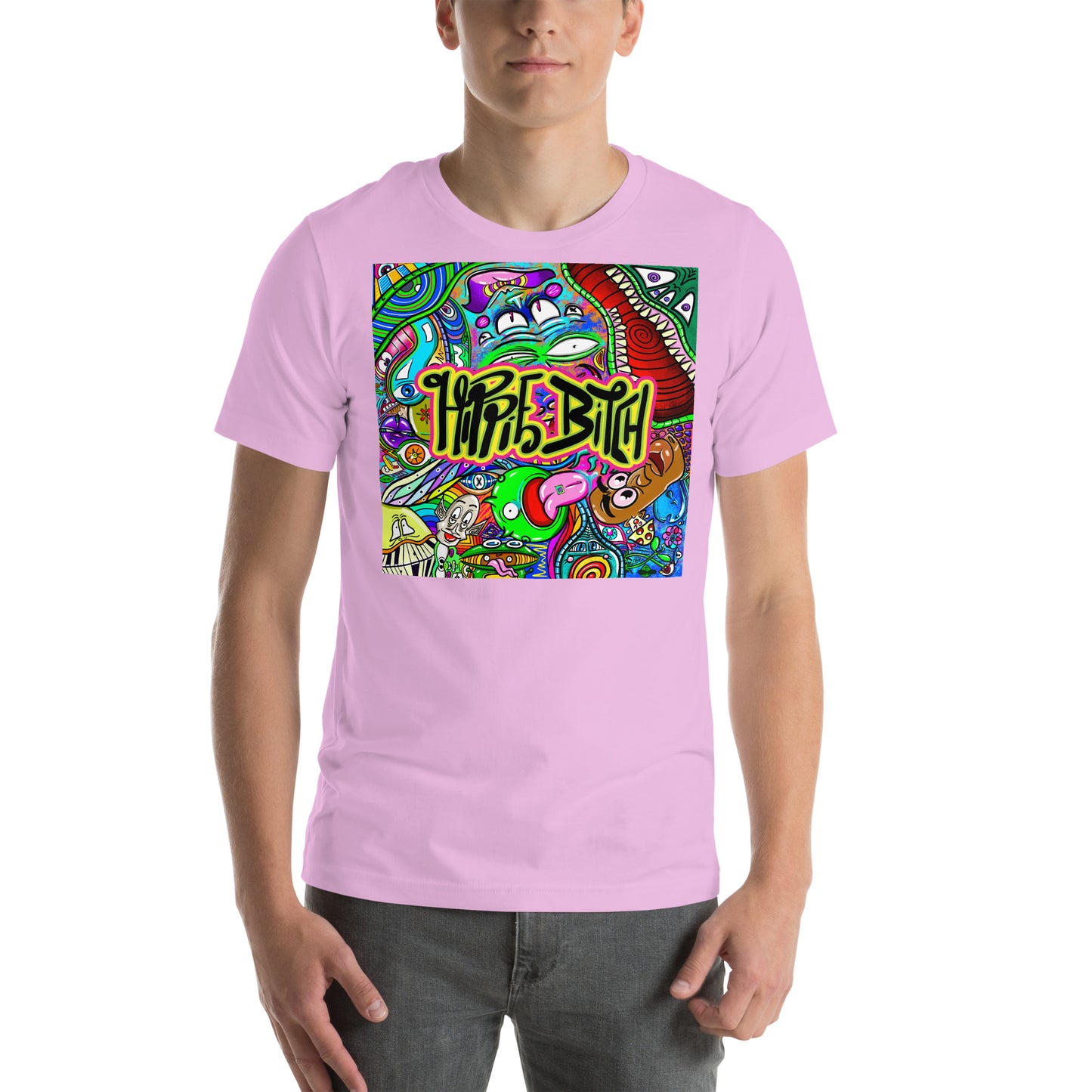 Hippie Bitch Deluxe  [100% Ringspun Cotton, XS-5X, Multiple Colors] [FREE SHIPPING]