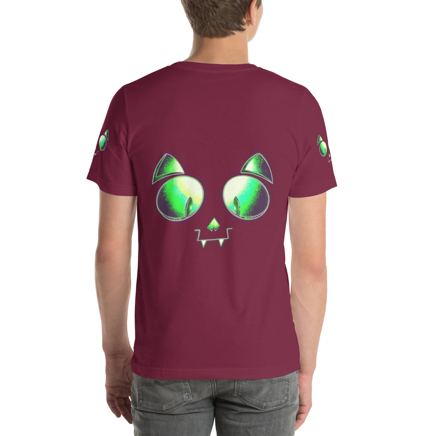 Skelecat [100% Ringspun Cotton, XS-5X, Multiple Colors] [Free Shipping]