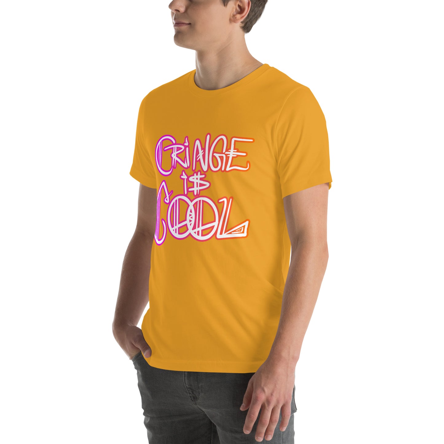 Cringe is Cool Tee [100% Ringspun Cotton, XS-5XL, Multiple Colors] [Free Shipping] The Butters Apparel X BYGKYD