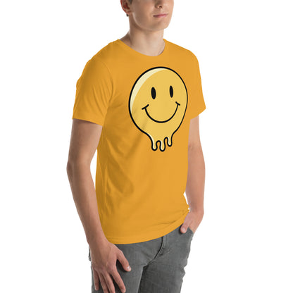 Happy Human Unisex Tee  [100% Ringspun Cotton, XS-5X, Multiple Colors] [Free Shipping]