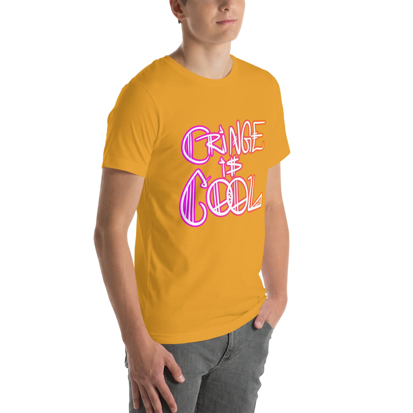 Cringe is Cool Tee [100% Ringspun Cotton, XS-5XL, Multiple Colors] [Free Shipping] The Butters Apparel X BYGKYD