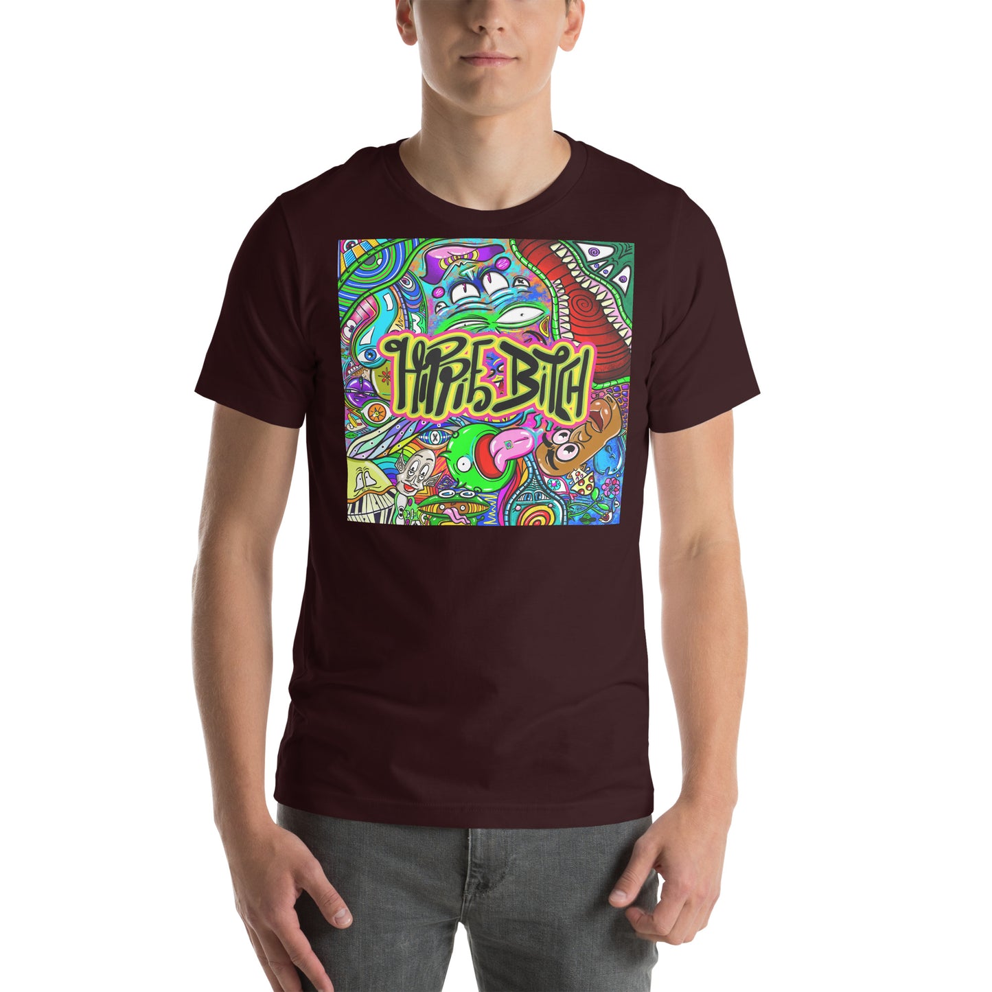 Hippie Bitch Deluxe  [100% Ringspun Cotton, XS-5X, Multiple Colors] [FREE SHIPPING]