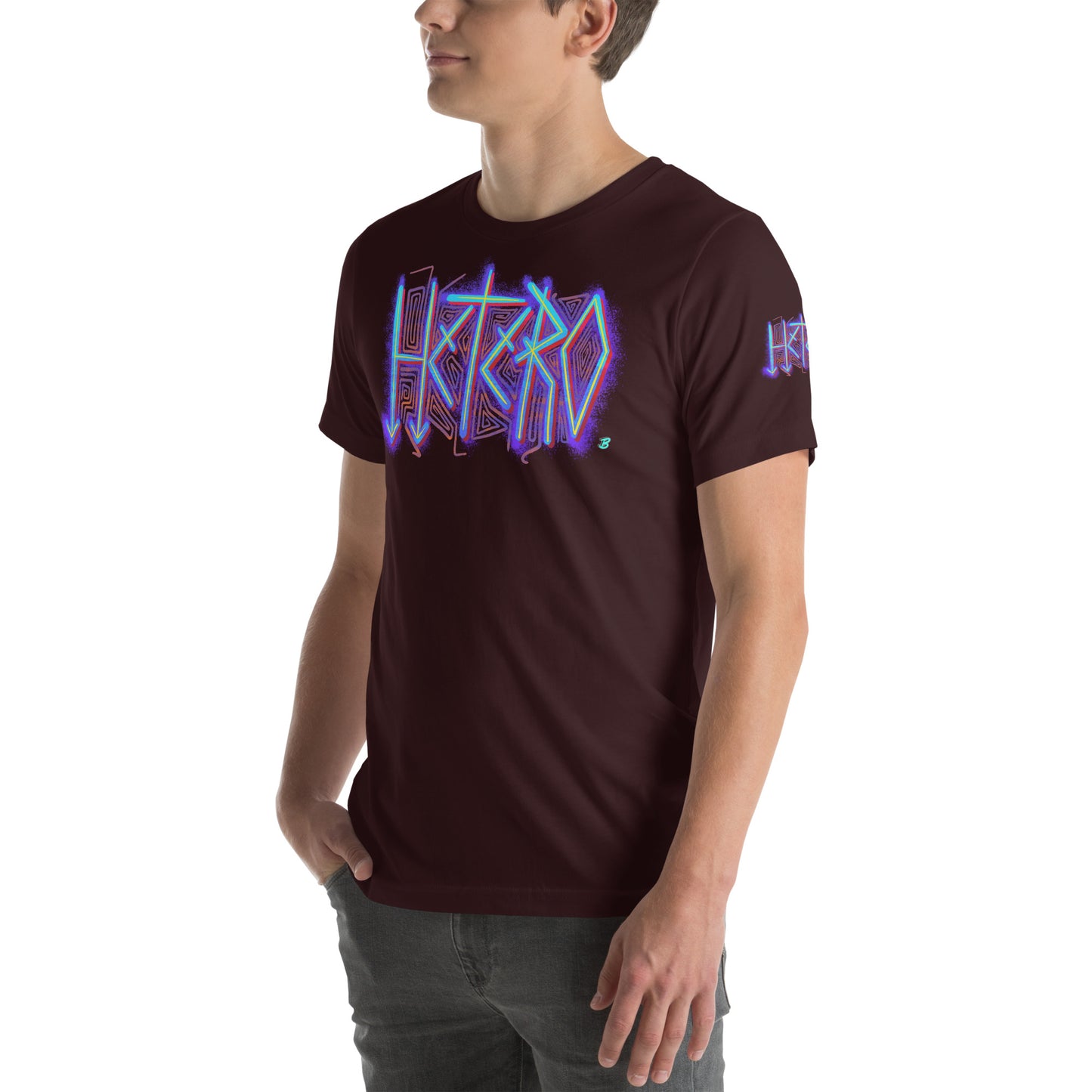 Hetero Pride Unisex Tee  [100% Ringspun Cotton, XS-5X, Multiple Colors]