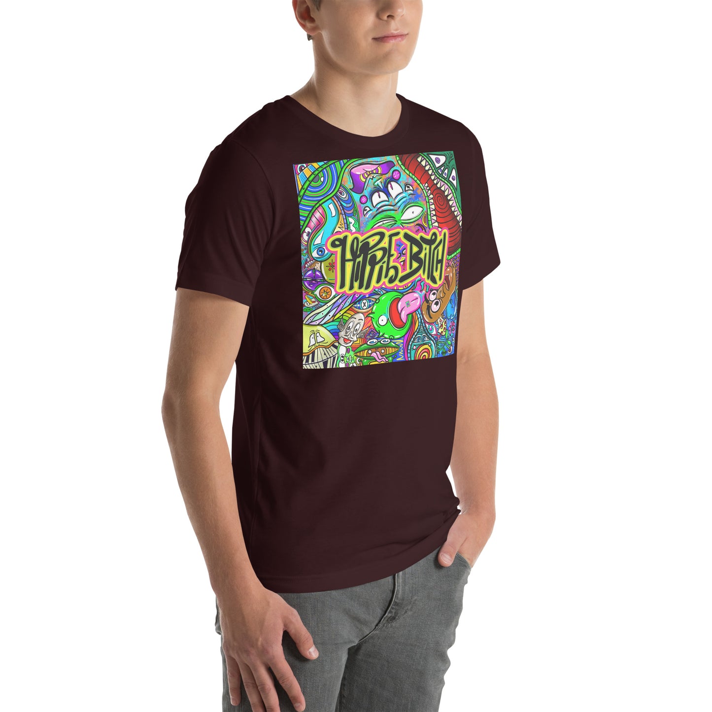 Hippie Bitch Deluxe  [100% Ringspun Cotton, XS-5X, Multiple Colors] [FREE SHIPPING]