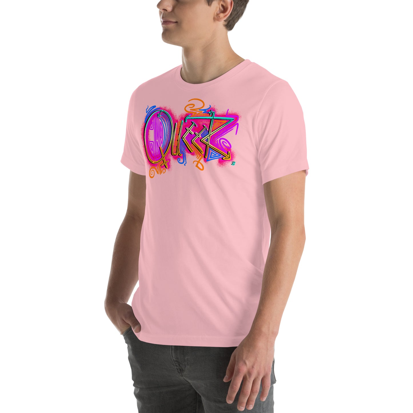 Queer Pride Unisex Tee [100% Ringspun Cotton, XS-5X, Multiple Colors] [Free Shipping]