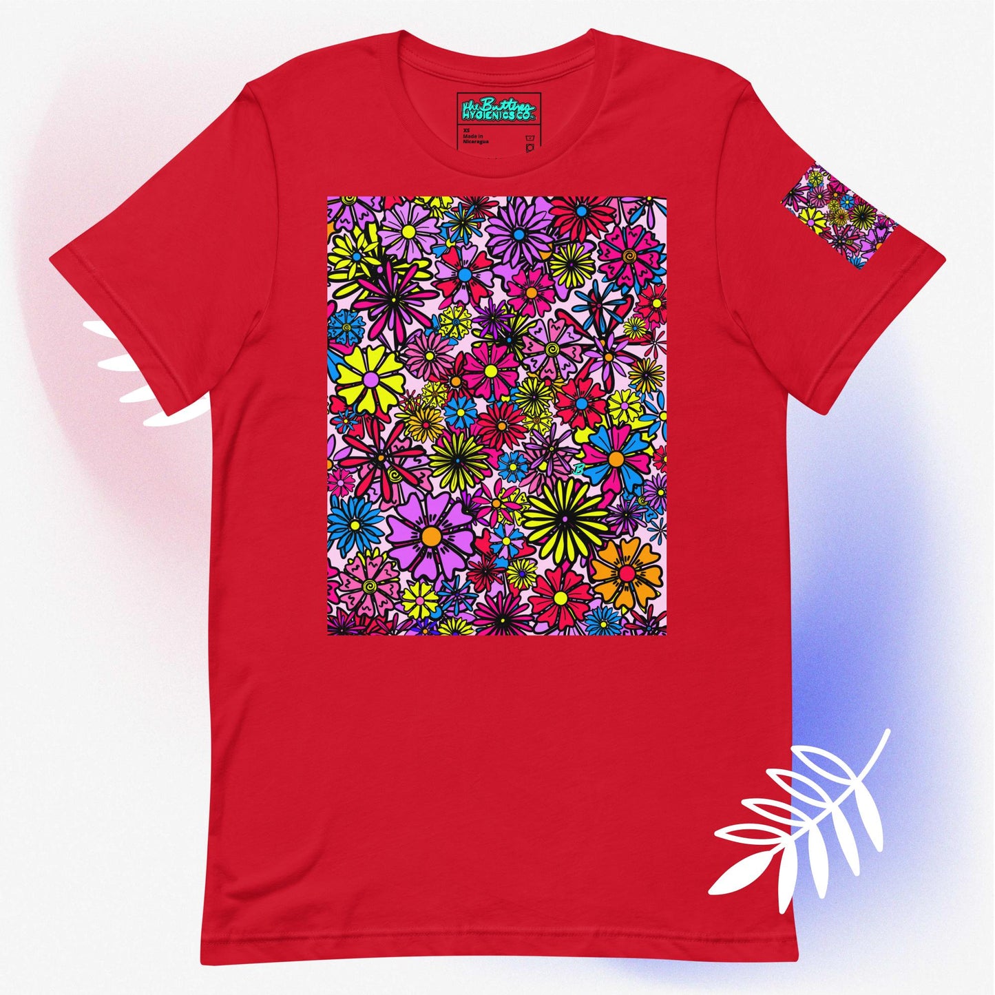 Forbidden Flower Premium Tee [100% Ringspun Cotton, XS-5X, Multiple Colors]