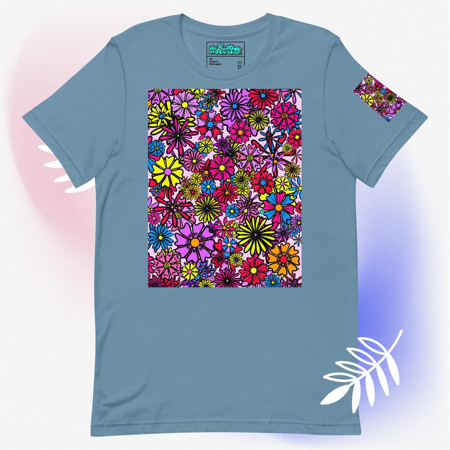 Forbidden Flower Premium Tee [100% Ringspun Cotton, XS-5X, Multiple Colors]