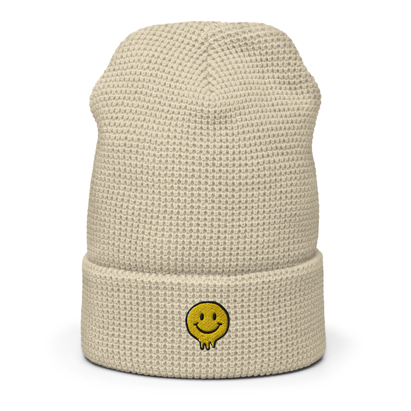 Happy Human Waffle Beanie (ONE SIZE, MULTIPLE COLORS) [FREE SHIPPING]