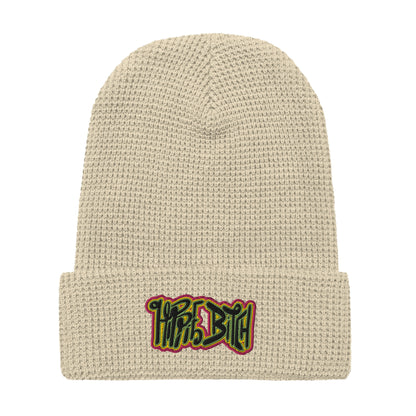 Hippie Bitch  - Waffle beanie (ONE SIZE, MULTIPLE COLORS) [FREE SHIPPING]