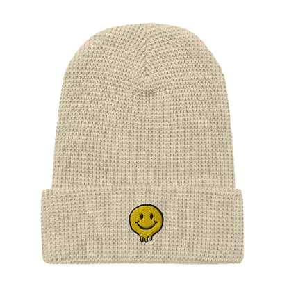 Happy Human Waffle Beanie (ONE SIZE, MULTIPLE COLORS) [FREE SHIPPING]