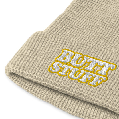 BUTT STUFF - Waffle beanie (ONE SIZE, MULTIPLE COLORS) [FREE SHIPPING]