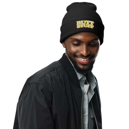 BUTT STUFF - Waffle beanie (ONE SIZE, MULTIPLE COLORS)