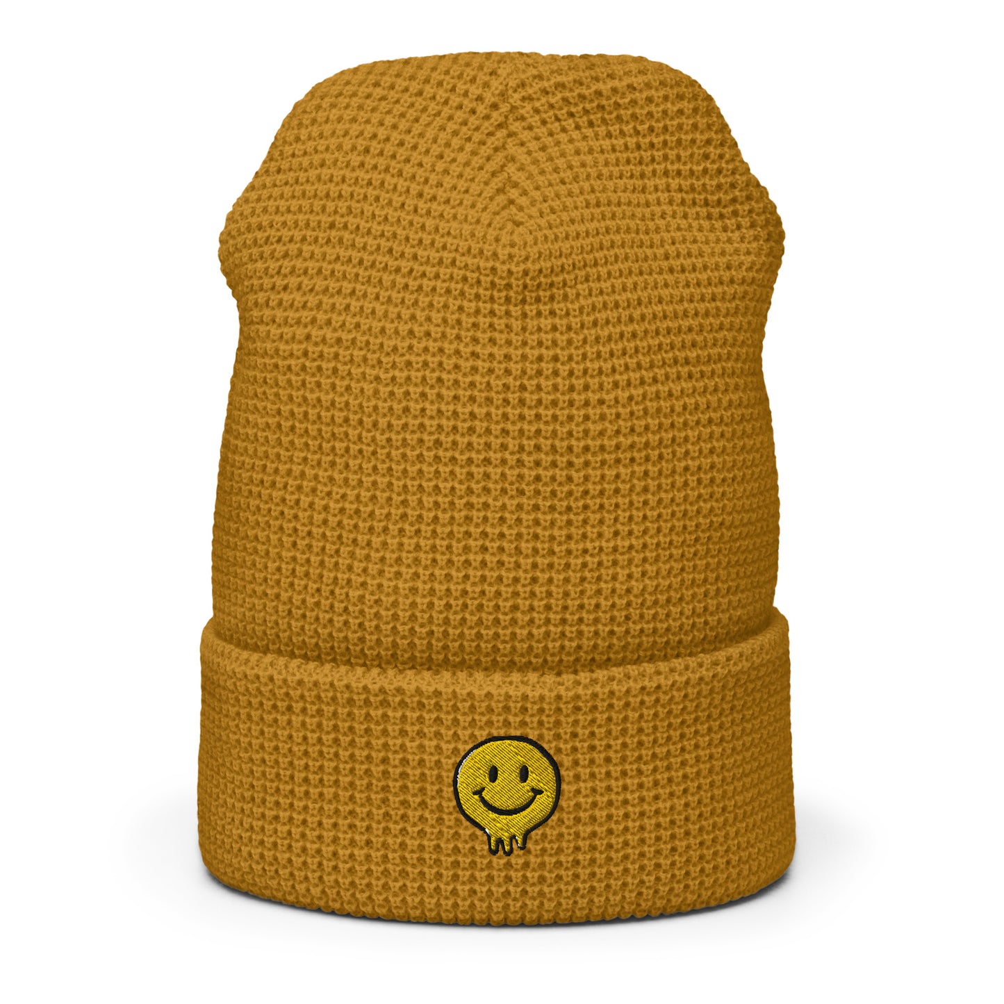 Happy Human Waffle Beanie (ONE SIZE, MULTIPLE COLORS) [FREE SHIPPING]