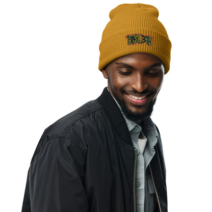 Hippie Bitch  - Waffle beanie (ONE SIZE, MULTIPLE COLORS) [FREE SHIPPING]