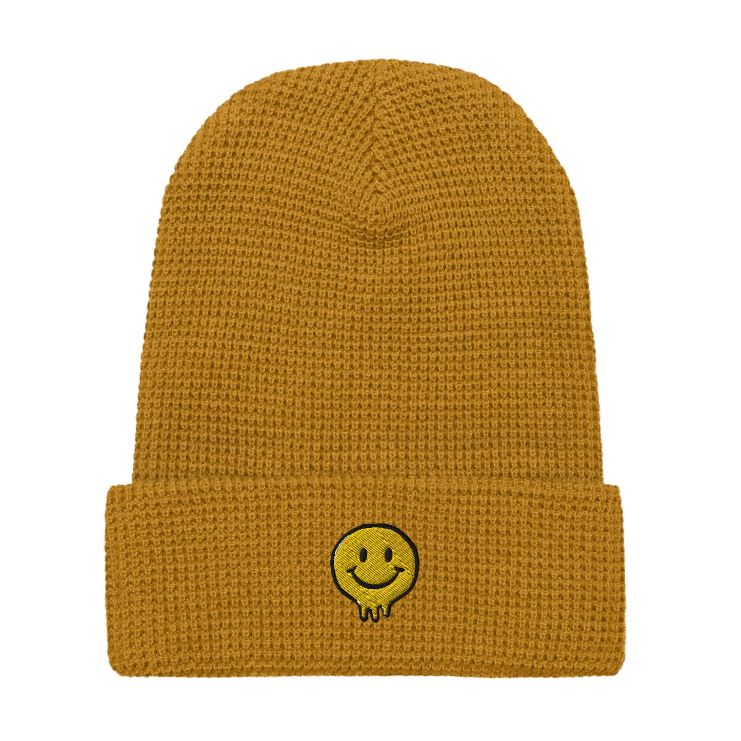 Happy Human Waffle Beanie (ONE SIZE, MULTIPLE COLORS) [FREE SHIPPING]