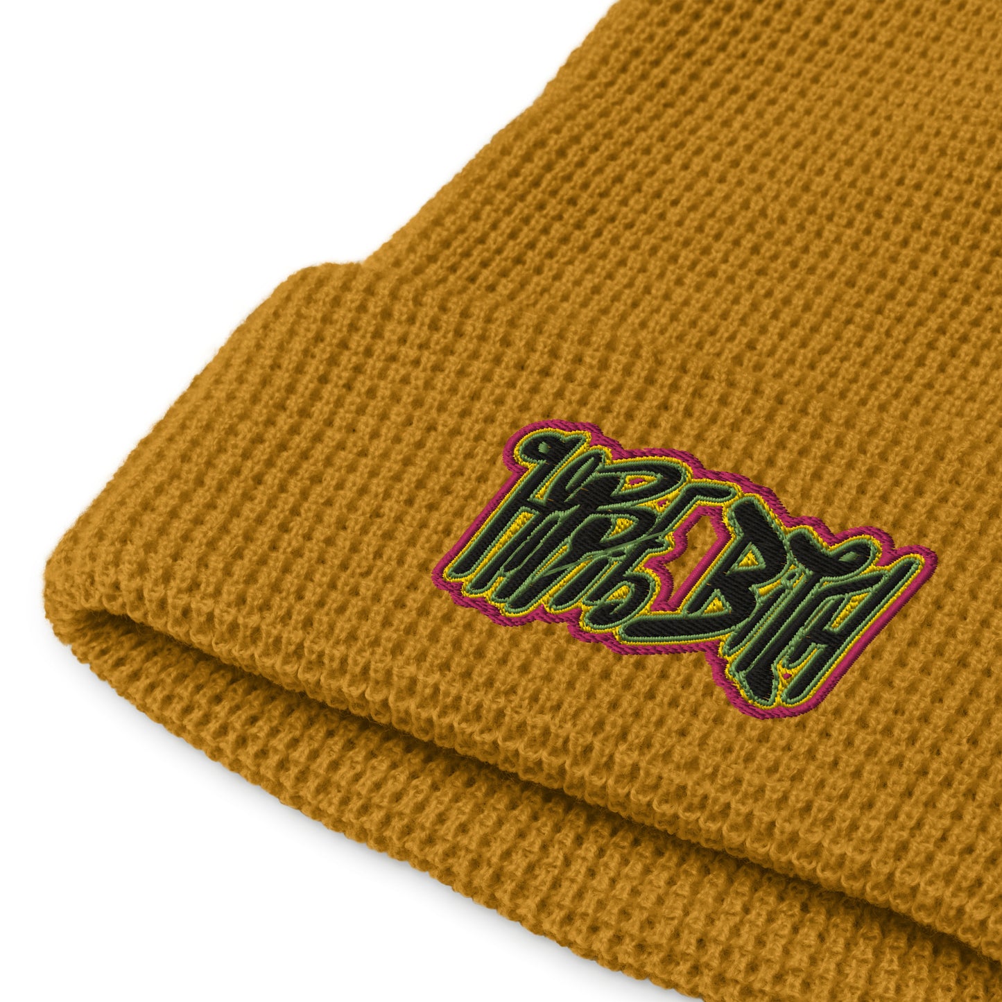 Hippie Bitch  - Waffle beanie (ONE SIZE, MULTIPLE COLORS) [FREE SHIPPING]