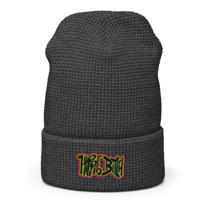 Hippie Bitch  - Waffle beanie (ONE SIZE, MULTIPLE COLORS) [FREE SHIPPING]