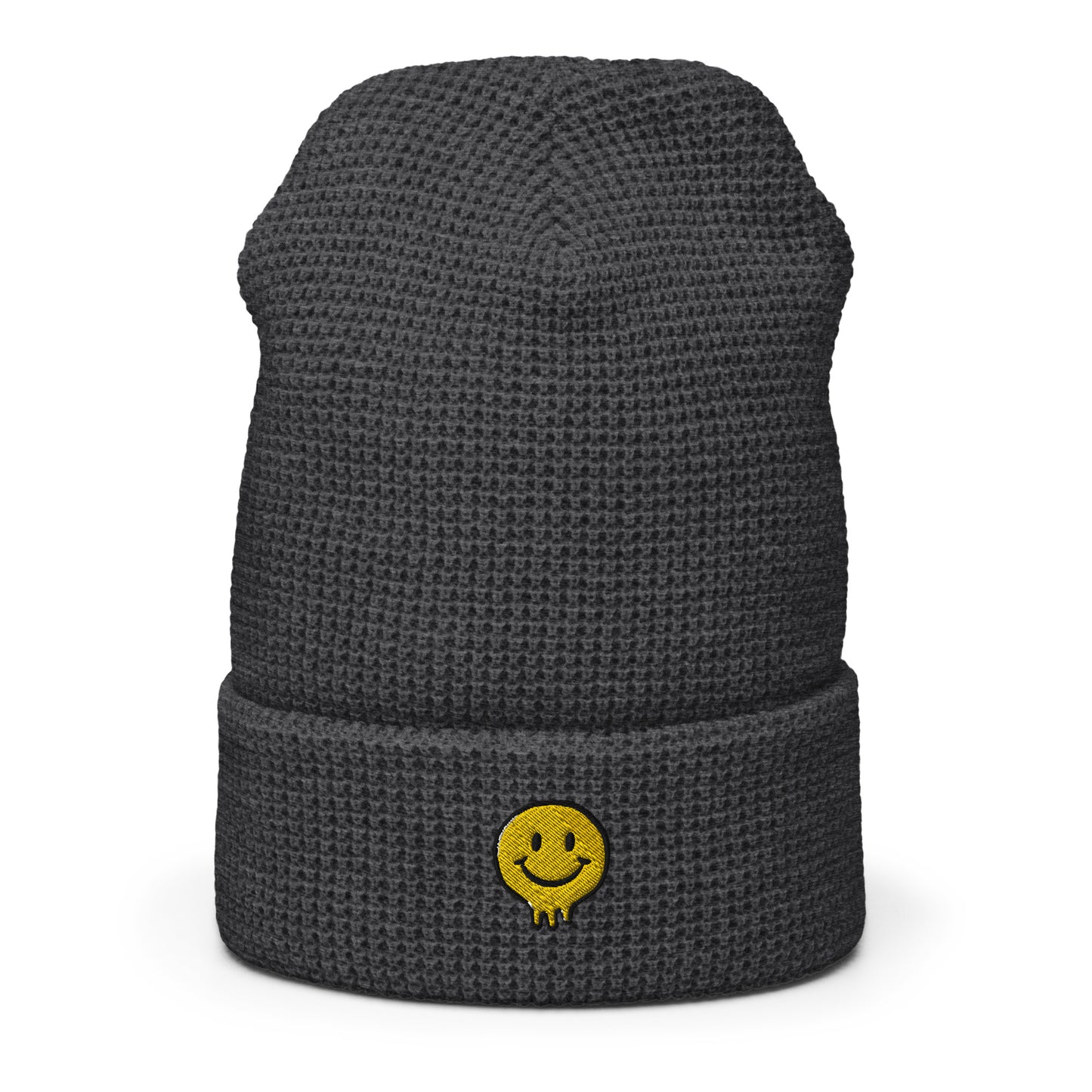 Happy Human Waffle Beanie (ONE SIZE, MULTIPLE COLORS) [FREE SHIPPING]