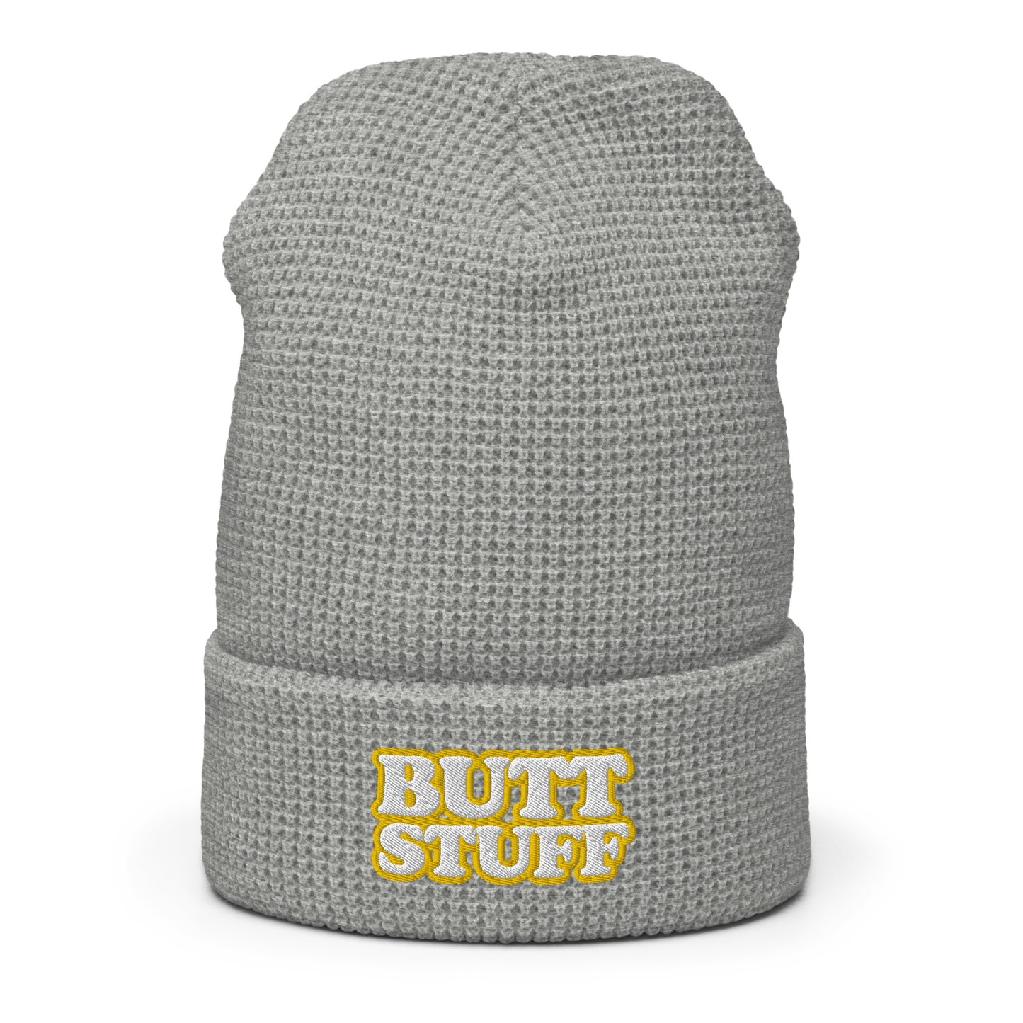 BUTT STUFF - Waffle beanie (ONE SIZE, MULTIPLE COLORS) [FREE SHIPPING]