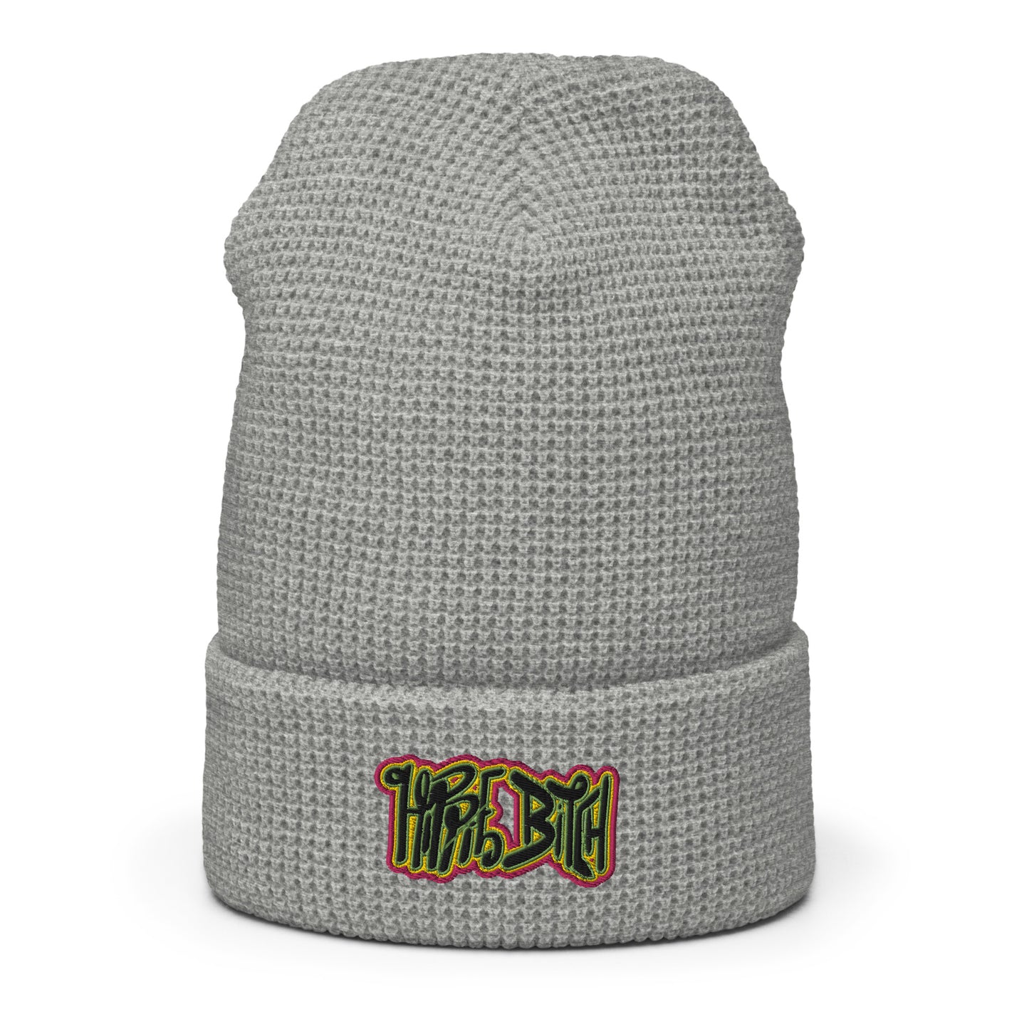 Hippie Bitch  - Waffle beanie (ONE SIZE, MULTIPLE COLORS) [FREE SHIPPING]