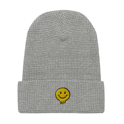 Happy Human Waffle Beanie (ONE SIZE, MULTIPLE COLORS) [FREE SHIPPING]