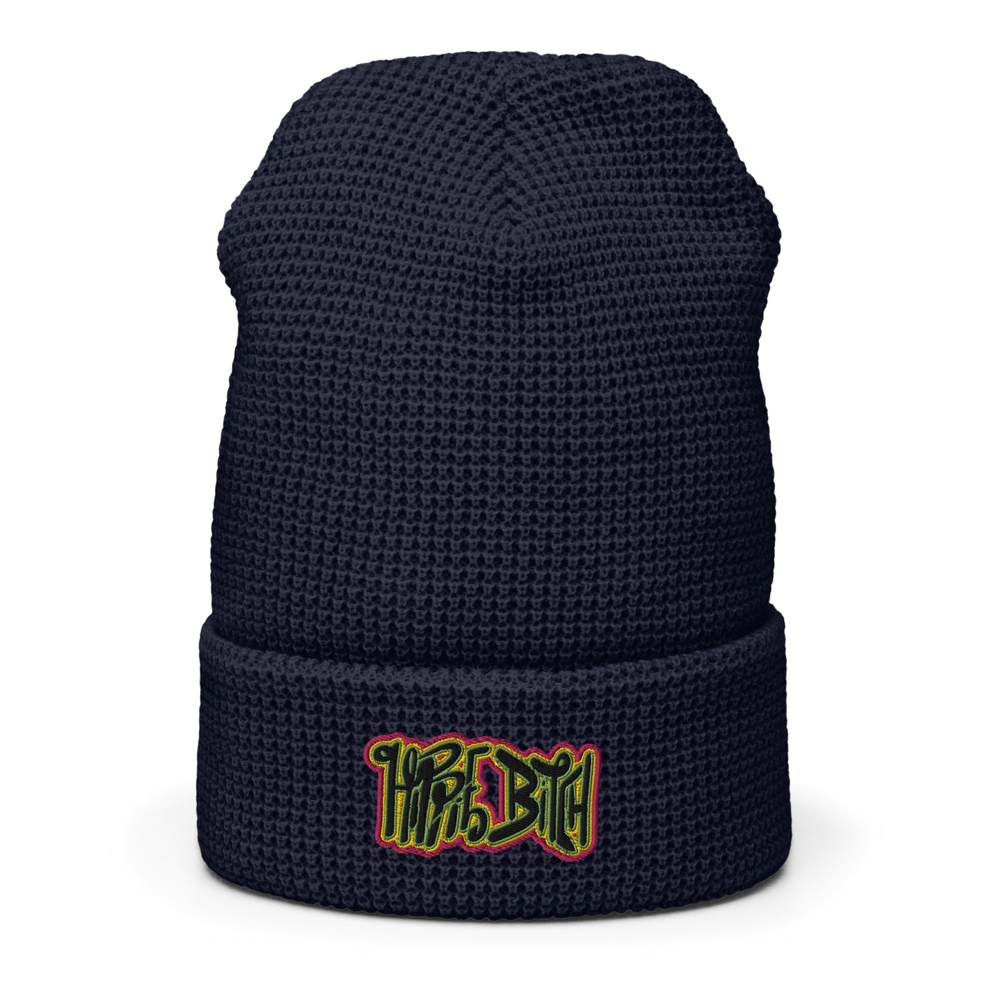 Hippie Bitch  - Waffle beanie (ONE SIZE, MULTIPLE COLORS) [FREE SHIPPING]