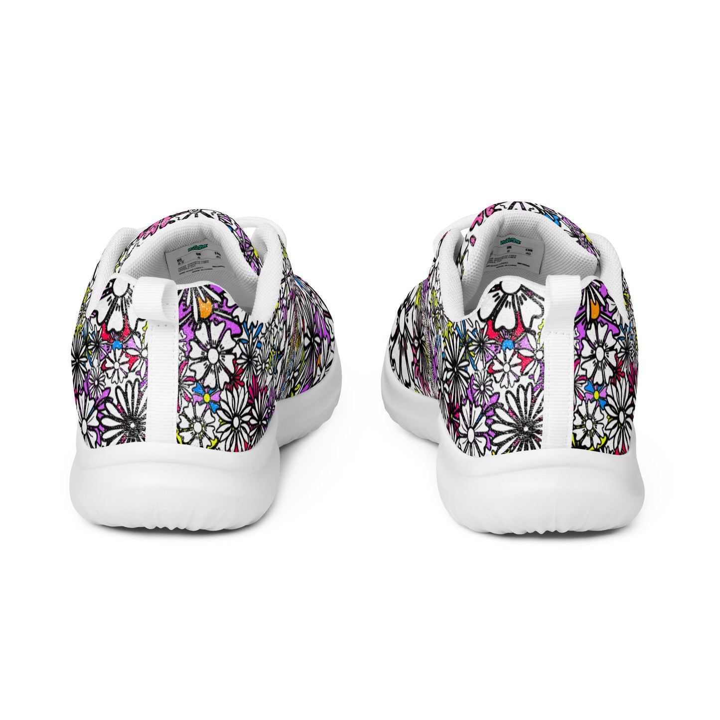 Forbidden Flower {White} Flyknit Athletic Shoe (Sizes US W5-12) [FREE SHIPPING]